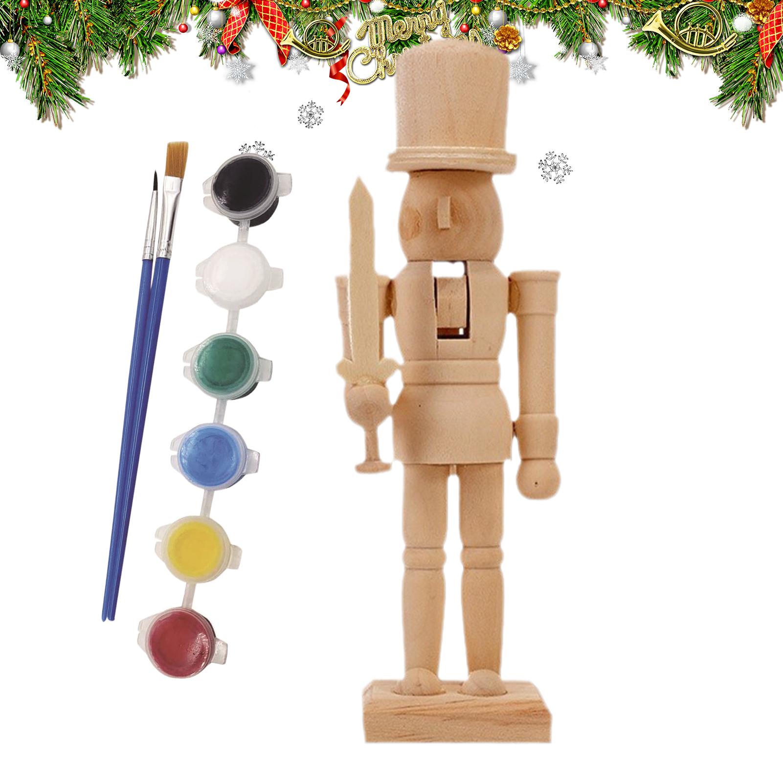 Nutcracker Figurine - Сокрасите свой собственный деревянный Щелкунчик Солдаты