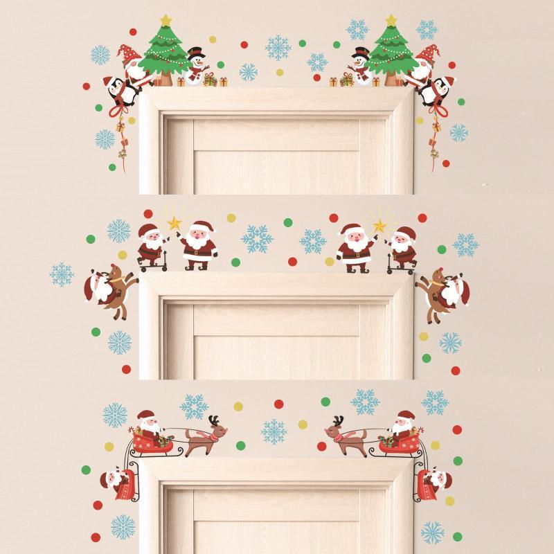 Snowflake Window Decal - 3 шт. Наклейки на окна с
