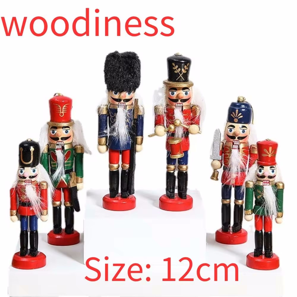 Nutcracker Figurine - 12/14 см, миниатюрные гайковерты, розовая серия,