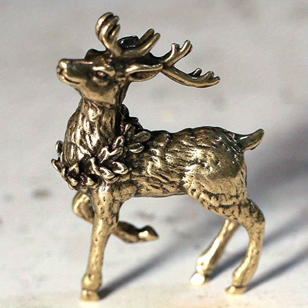 Nutcracker Figurine - 1 шт., орнамент оленя, статуя оленя,