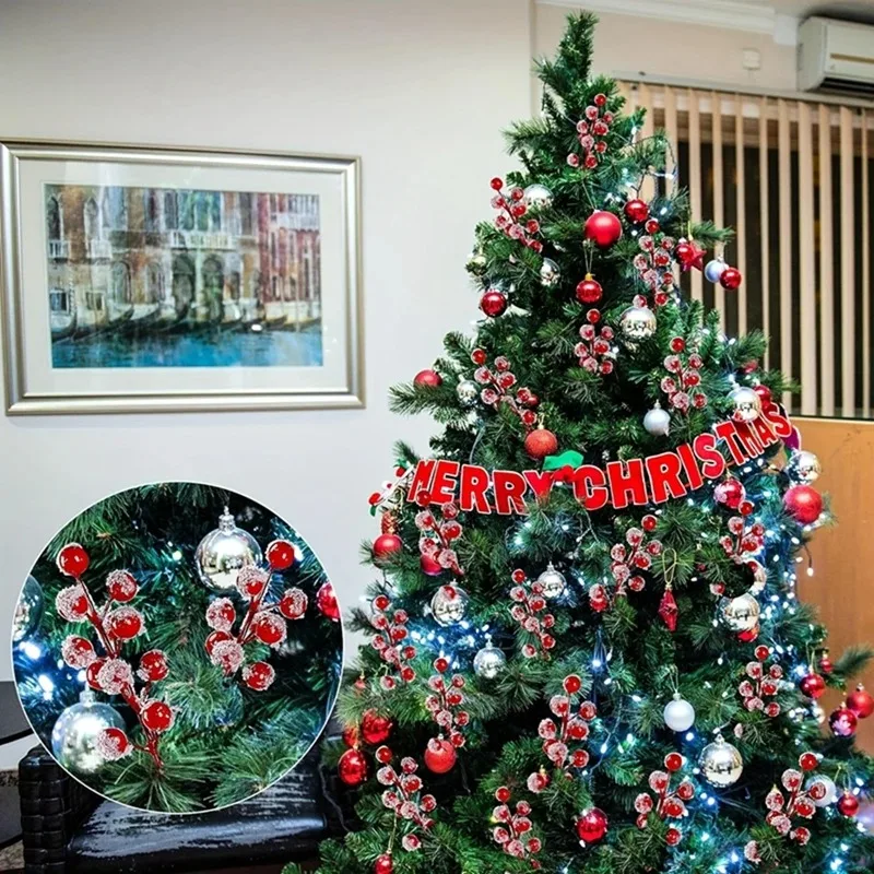 10-200 шт. искусственные красн – обзор и цена Christmas Tree Artificial