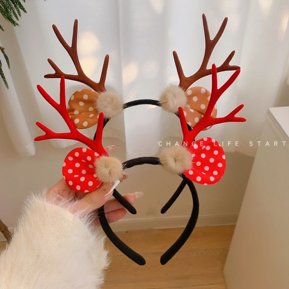 Модный блестящий рождественски – обзор и цена Reindeer Antlers Headband