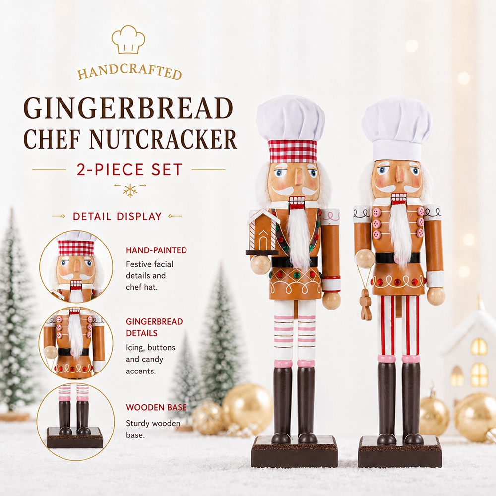 Деревянная фигурка Щелкунчика  – обзор и цена Nutcracker Figurine