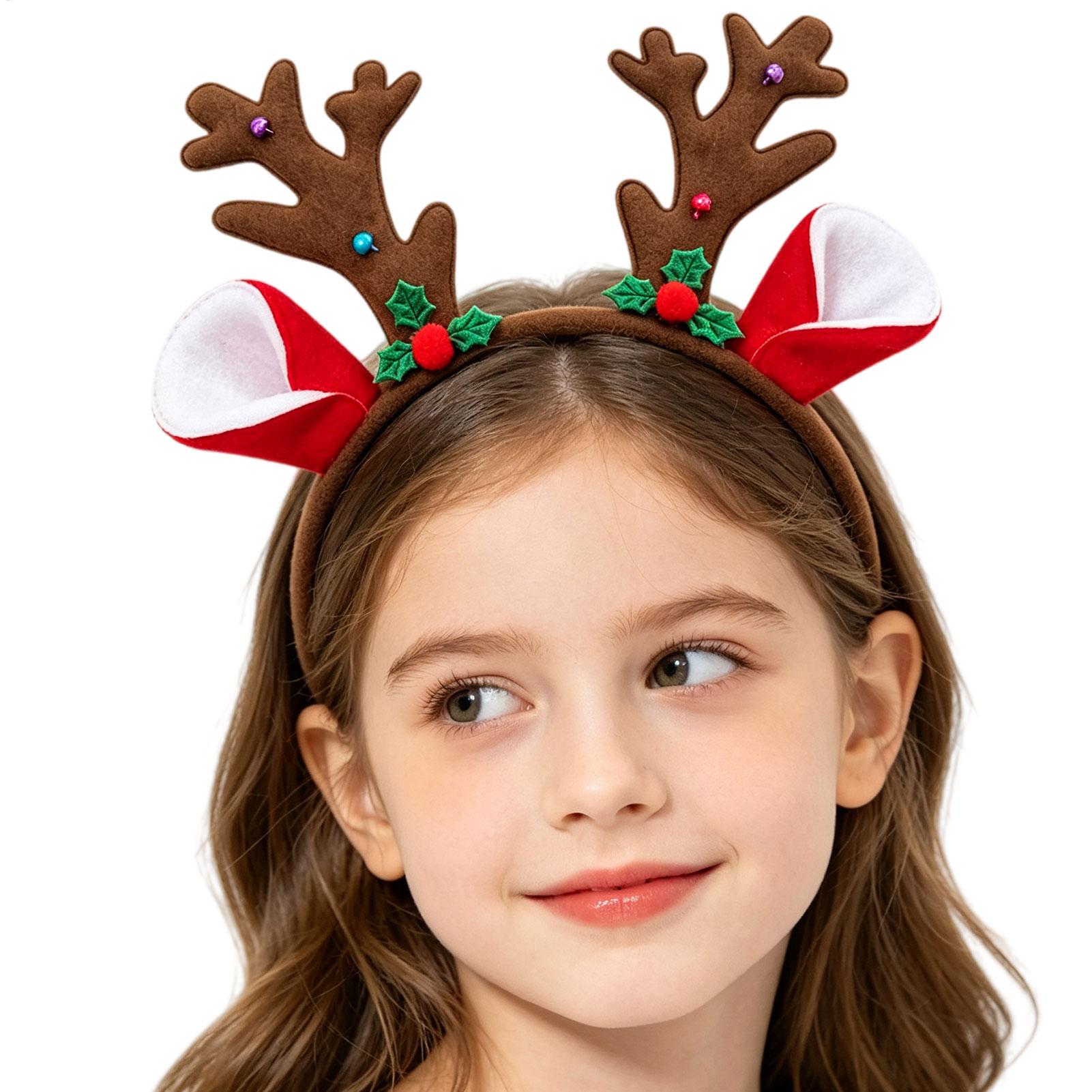Рождественский ободок с оленьи – обзор и цена Reindeer Antlers Headband