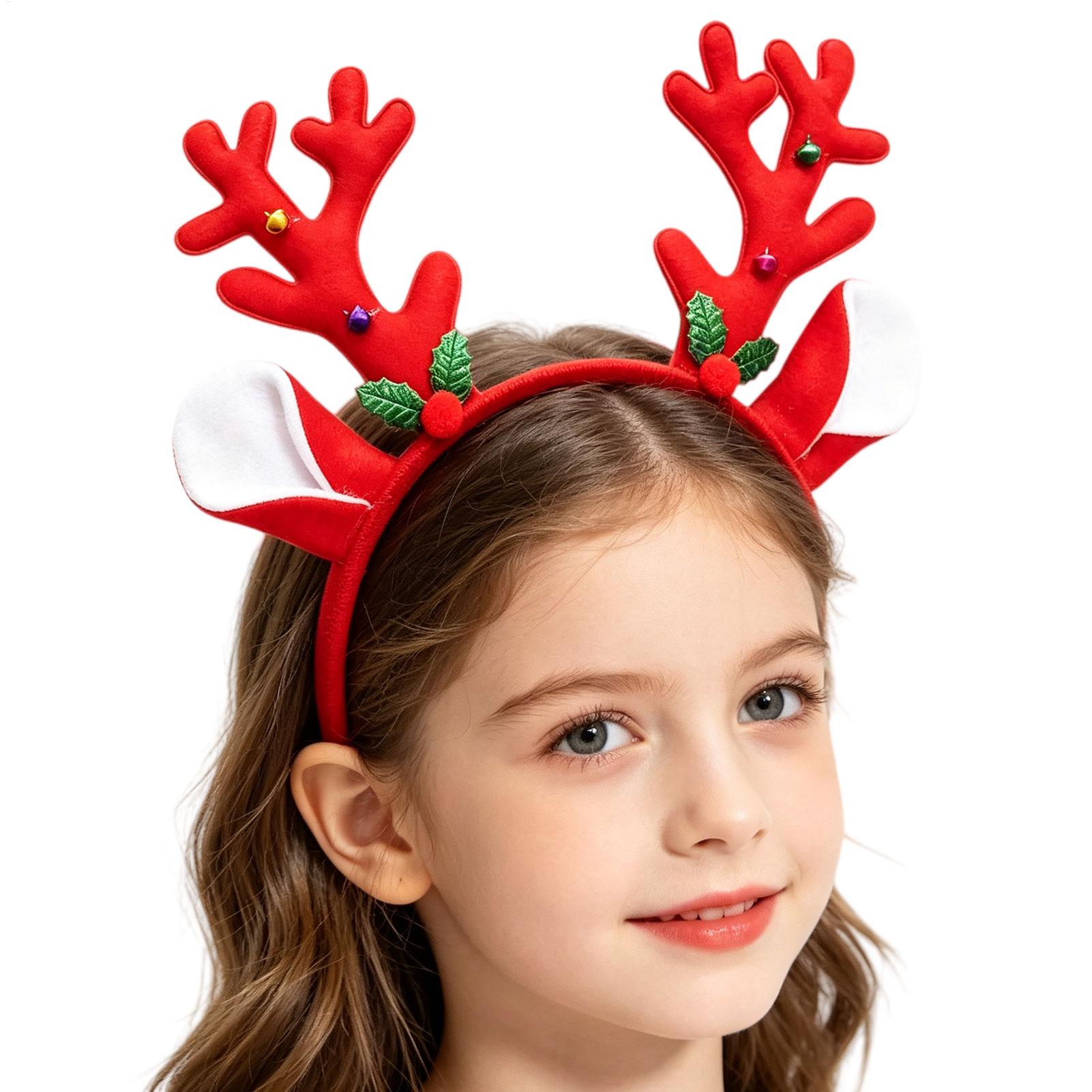Рождественский ободок с оленьи – обзор и цена Reindeer Antlers Headband