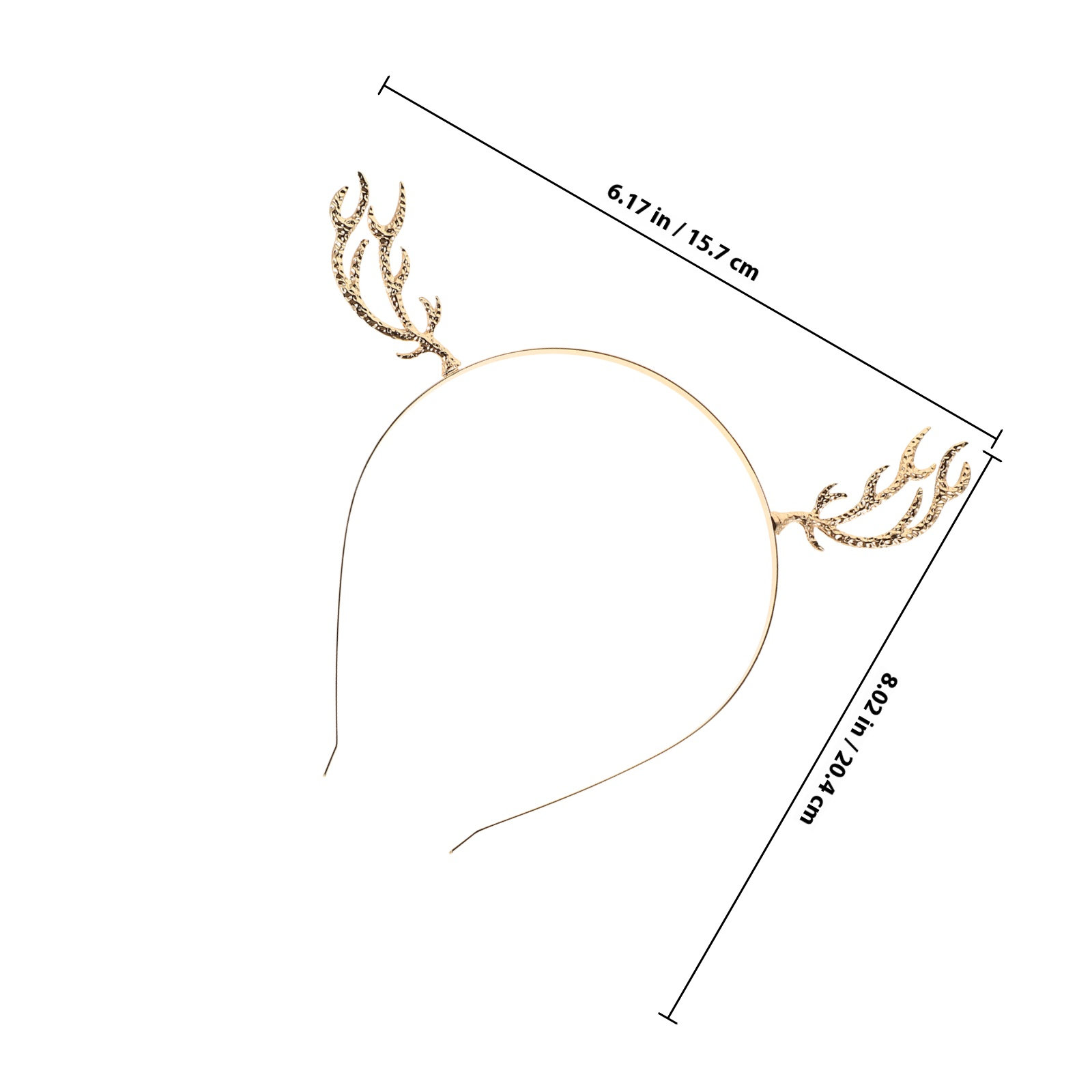 Металлический ободок для волос – обзор и цена Reindeer Antlers Headband