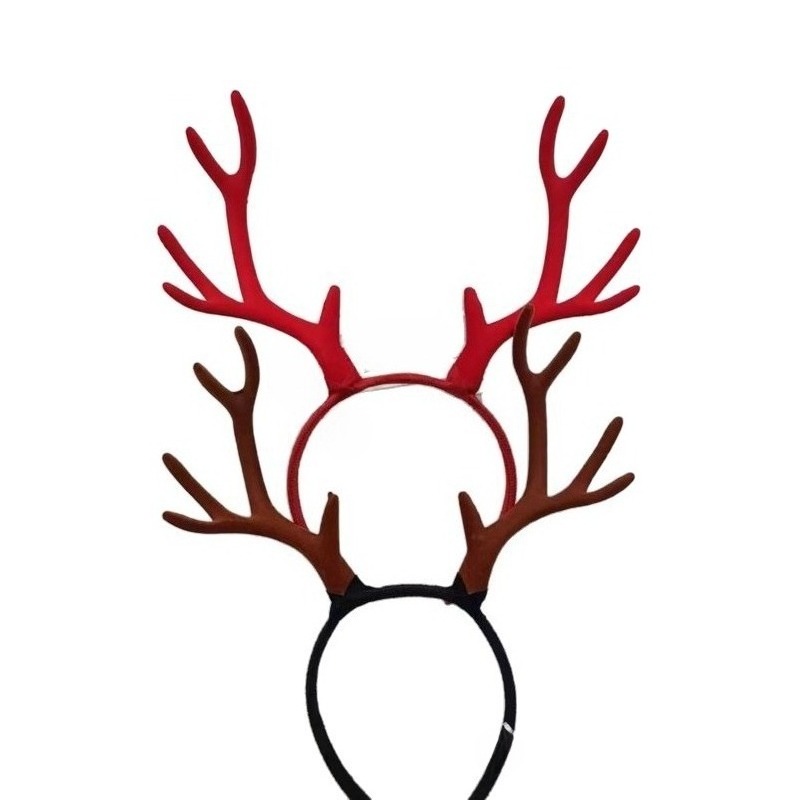 10 пар флокированных повязок н – обзор и цена Reindeer Antlers Headband