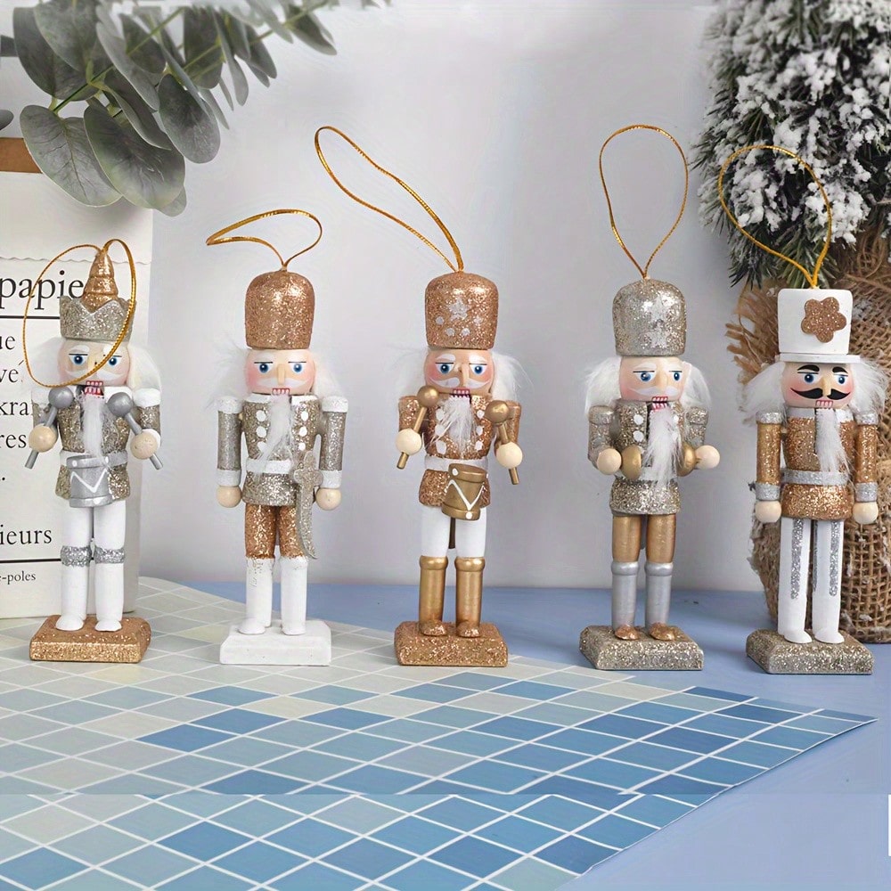 Набор из 5 деревянных подвесок – обзор и цена Nutcracker Figurine