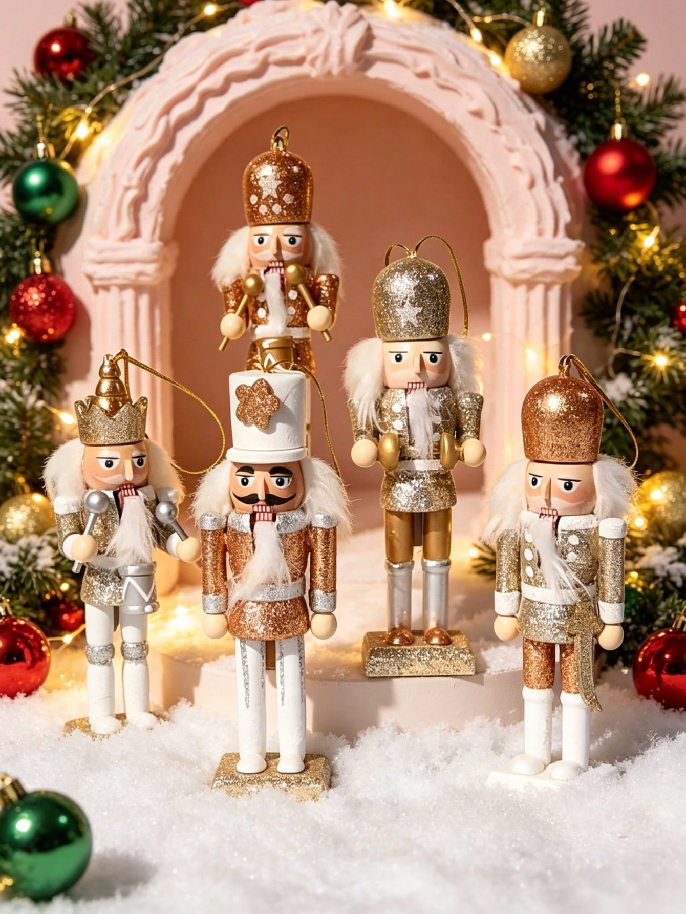 Набор из 5 деревянных подвесок – обзор и цена Nutcracker Figurine